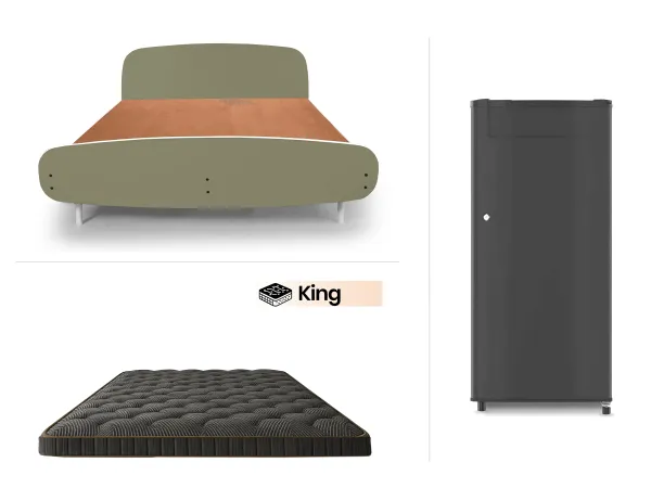 Olivix King Bed Cool Comfort Combo